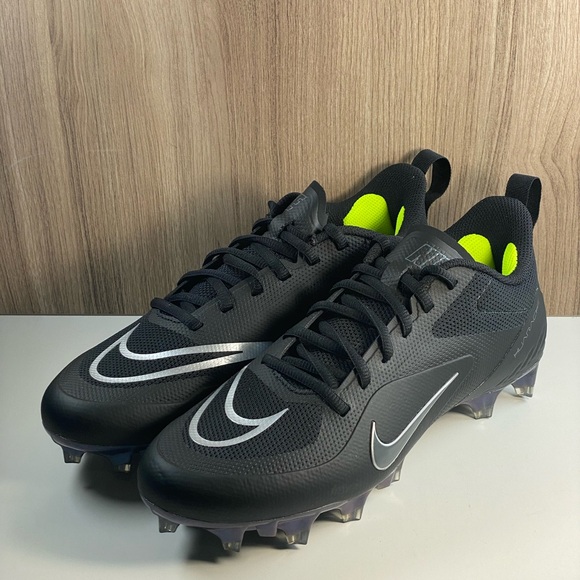 Nike Alpha Huarache 8 Pro Lax Lacrosse Black Cleats CW4439-005 Men’s Size 8 - Picture 2 of 10